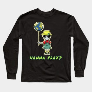 Wanna Play? Long Sleeve T-Shirt